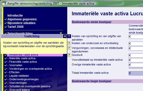 Kosten opvoeren in Stamrecht